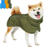 Tuff Pupper Waterproof Dog Raincoat | Full-Body Windproof Rain Jacket for Dogs | Reflective Strips | Breathable Mesh Lining | Adjustable Fit | Leash Port | Small Medium Large XL XXL Dogs (Blue, XS) - Image 15