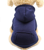 Idepet Pet Dog Hoodies Dog Clothes for Small Dogs Vest Chihuahua Clothes Warm Coat Jacket Autumn Puppy Outfits Cats Dogs Clothing(S,Black) - Image 14