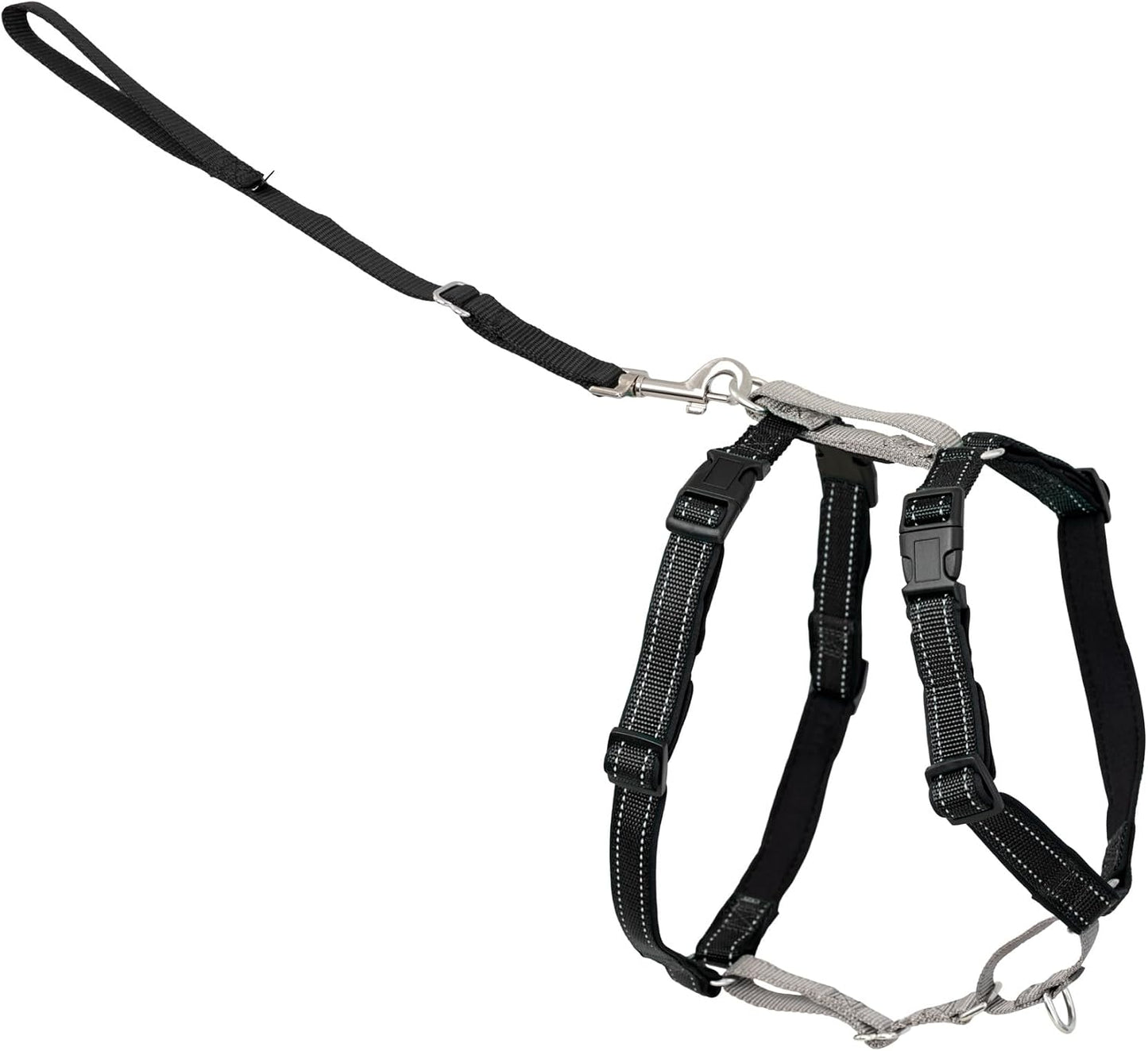 PetSafe 3 in 1 no-pull harness black side view
