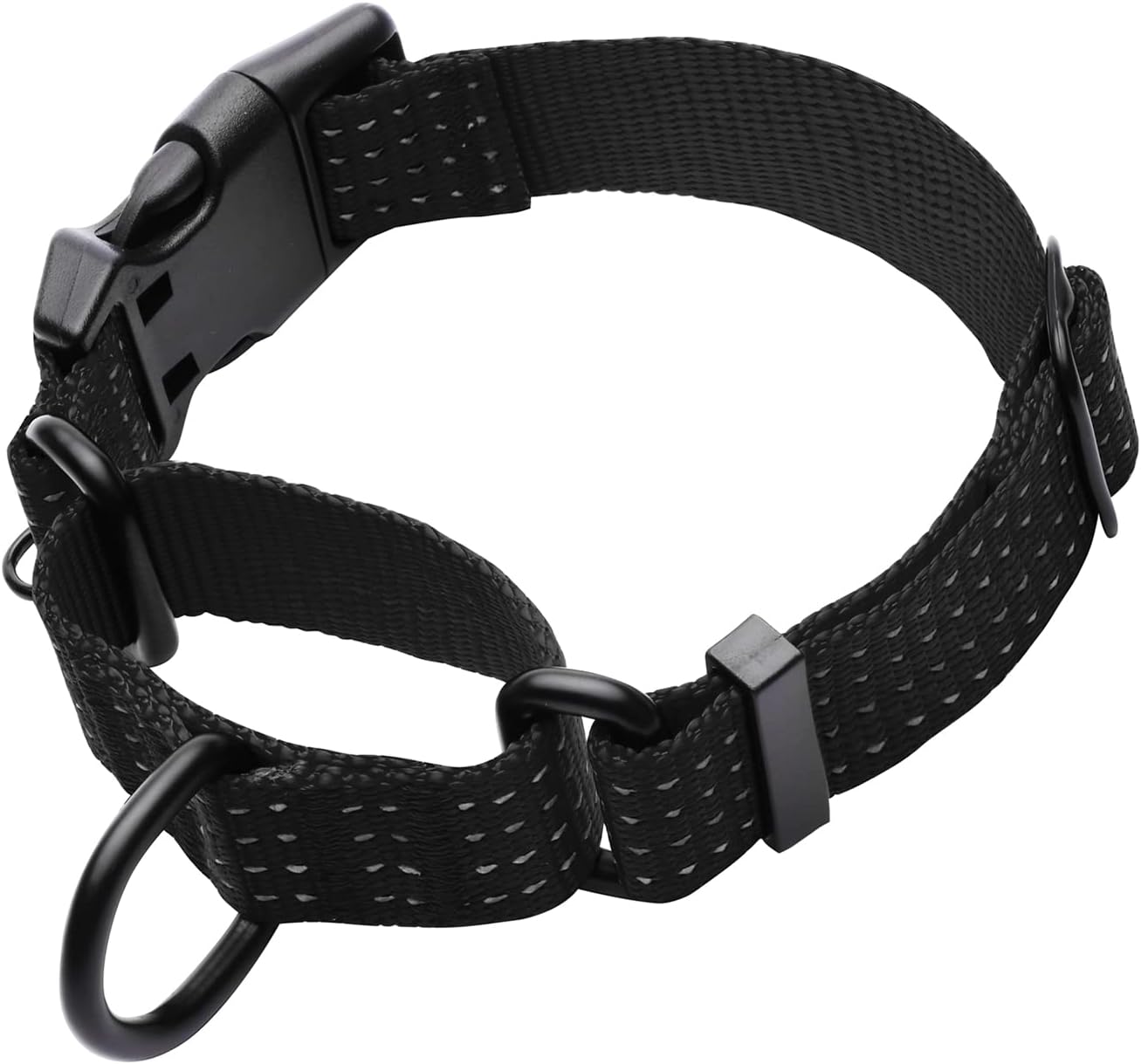 Imported nylon martingale pet collar designed for extra large strong pulling breeds.