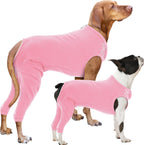 Nanaki dog wound care shirt in flat lay showing full body coverage
