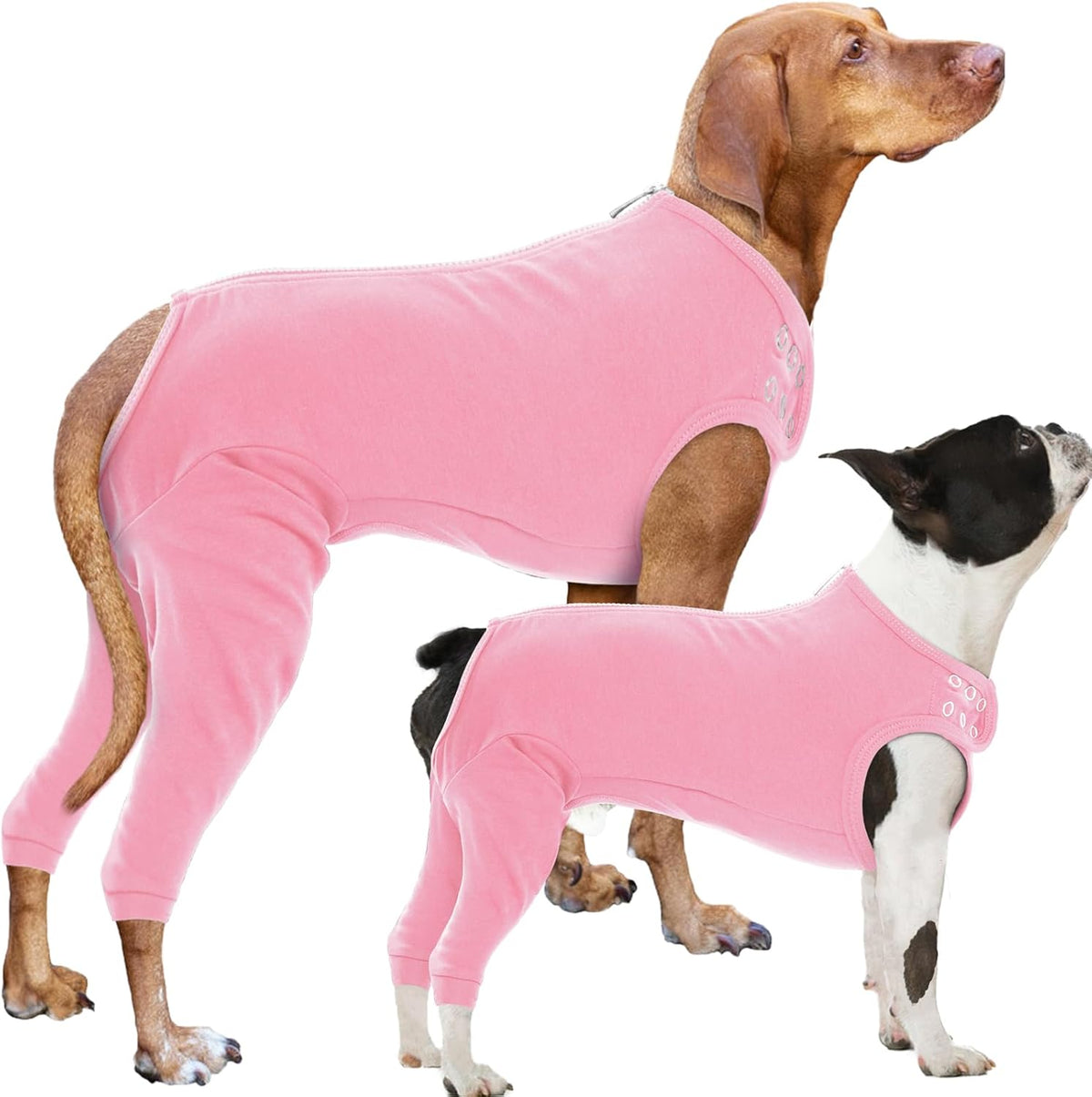 Nanaki dog wound care shirt in flat lay showing full body coverage