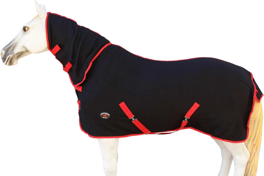 Challenger Horse Sheet Polar Fleece Cooler Exercise Blanket Wicks Moisture 4391N - Image 9