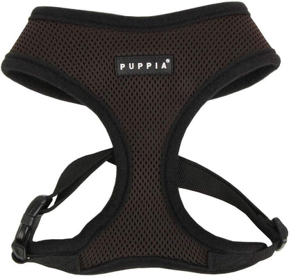 Puppia Soft Dog Harness No Choke Over-The-Head Triple Layered Breathable Mesh Adjustable Chest Belt and Quick-Release Buckle, Pink, Medium - Image 15