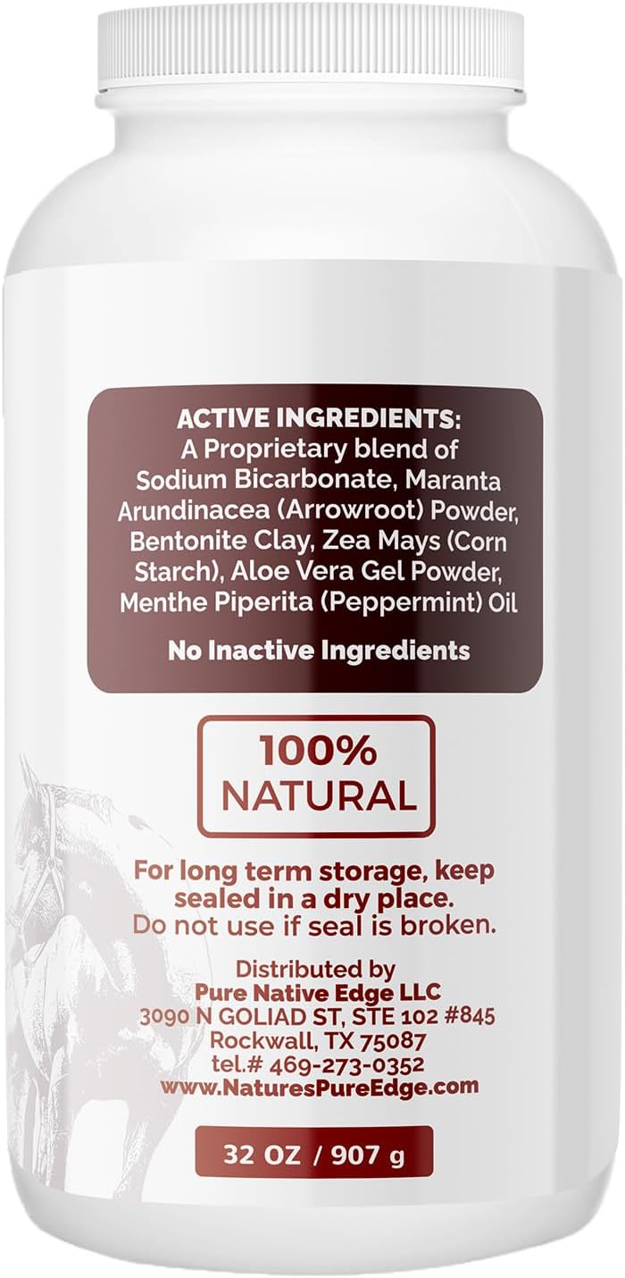 Nature's Pure Edge horse powder for sweet itch relief