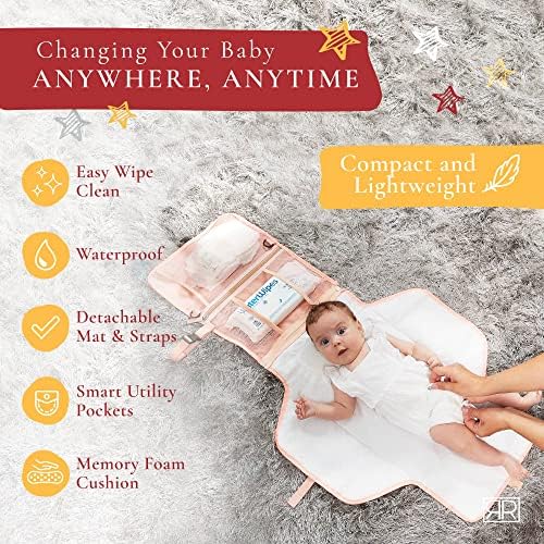 Royal Rusu 2-in-1 waterproof changing mat unfolded