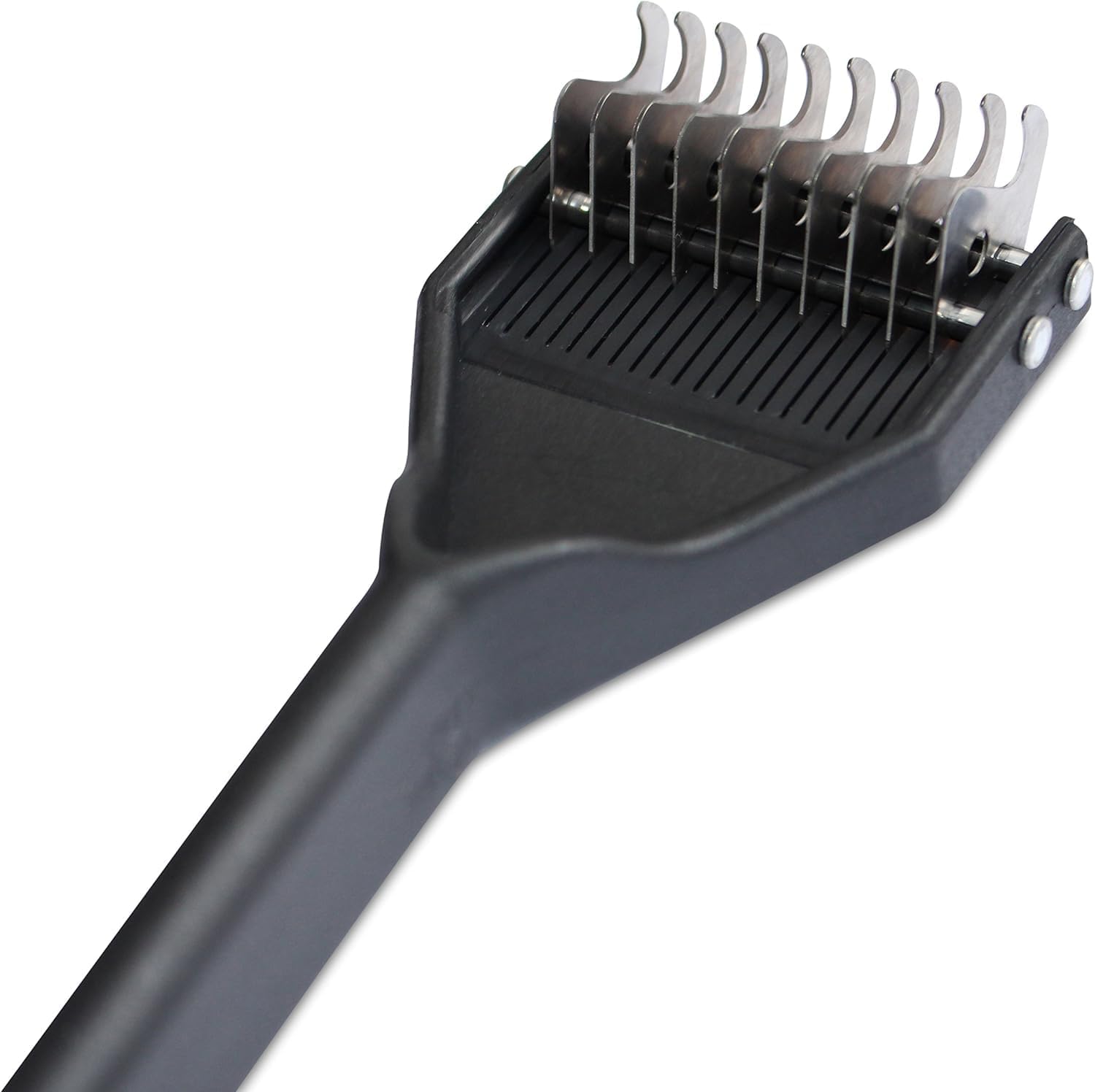 Close up of Mars Coat King stainless steel dematting blades