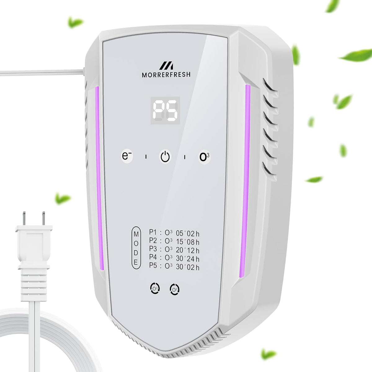 Morrerfresh Cat Litter Deodorizer and Ozone Odor Eliminator front view plug-in