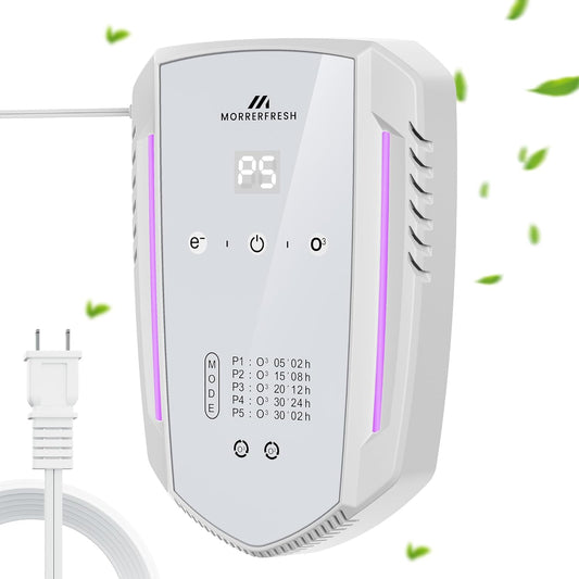 Morrerfresh Cat Litter Deodorizer and Ozone Odor Eliminator front view plug-in