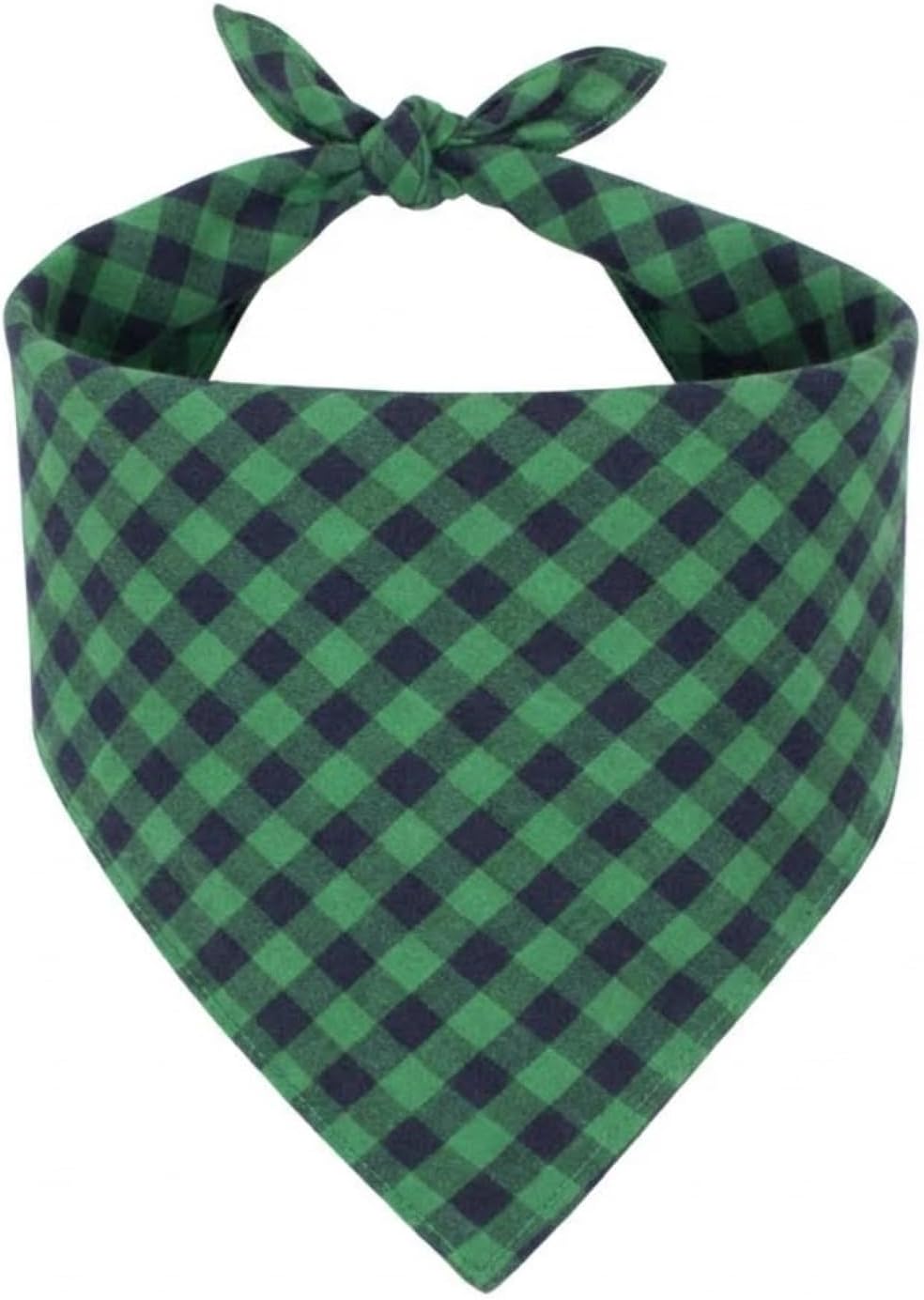 Dog Bandanas 1 Pack; Cotton Linen Pink Plaid Bandana for Large Dogs; Soft Breathable Dog Accessories; Valentines Girl Dog Bandana (Pink Gingham, Large) - Image 12