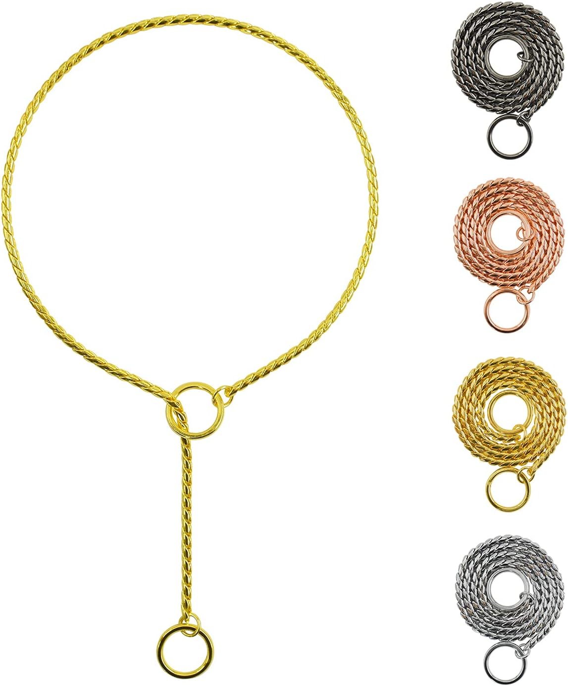 Ximipet heavy duty slip collar showing seamless welded rings construction