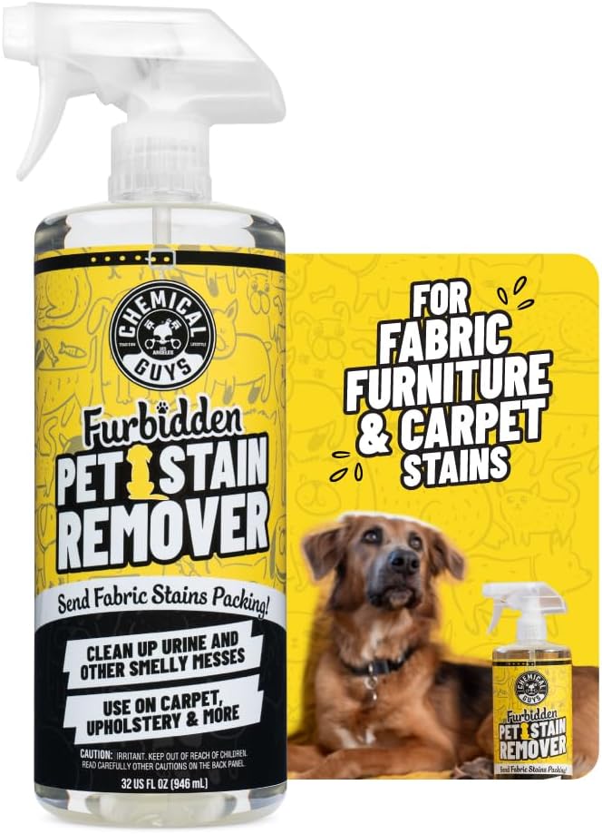 Chemical Guys Furbidden Pet Stain Remover product packaging