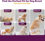 Premium imported female dog period diapers with adjustable tabs