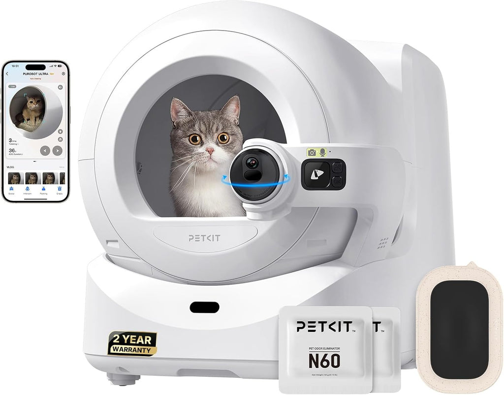 Authentic USA imported PETKIT trash bag refills for automatic cat toilet