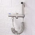 OJJBAVKFQ Iiuauyuvi Stainless Steel Bidet Sprayer And Hose front view plumbing fixture