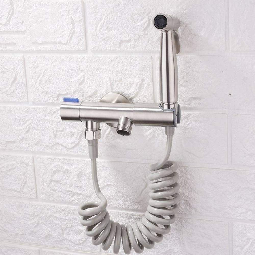 OJJBAVKFQ Iiuauyuvi Stainless Steel Bidet Sprayer And Hose front view plumbing fixture