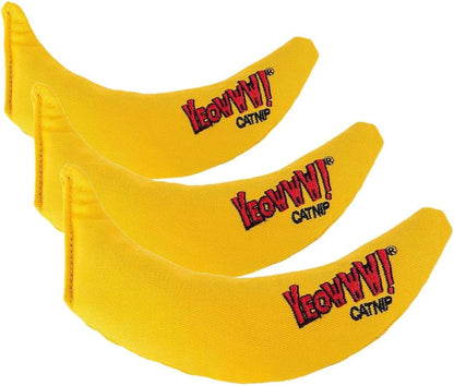 Yeowww! Catnip Chi-CAT-a Banana Toy for Cats - 7 Inches - Durable Cotton Twill - Made in the USA - Stuffed with Organically Grown Catnip - Image 11