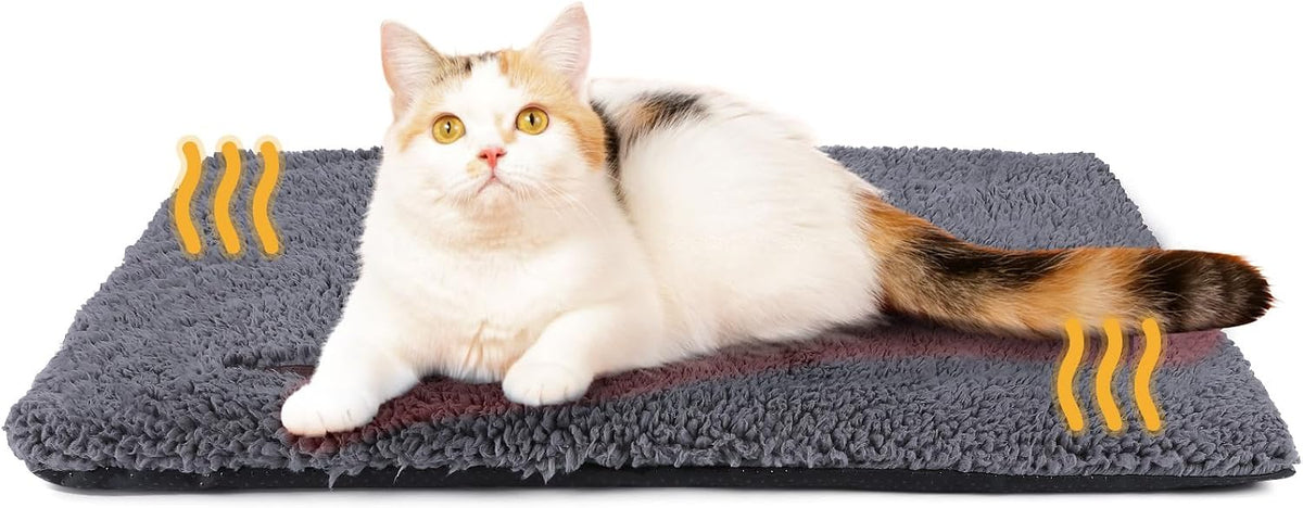 Mora Pets Self Warming Cat Bed Self Heating Cat Dog Mat Pet Pad Extra Warm - Image 11