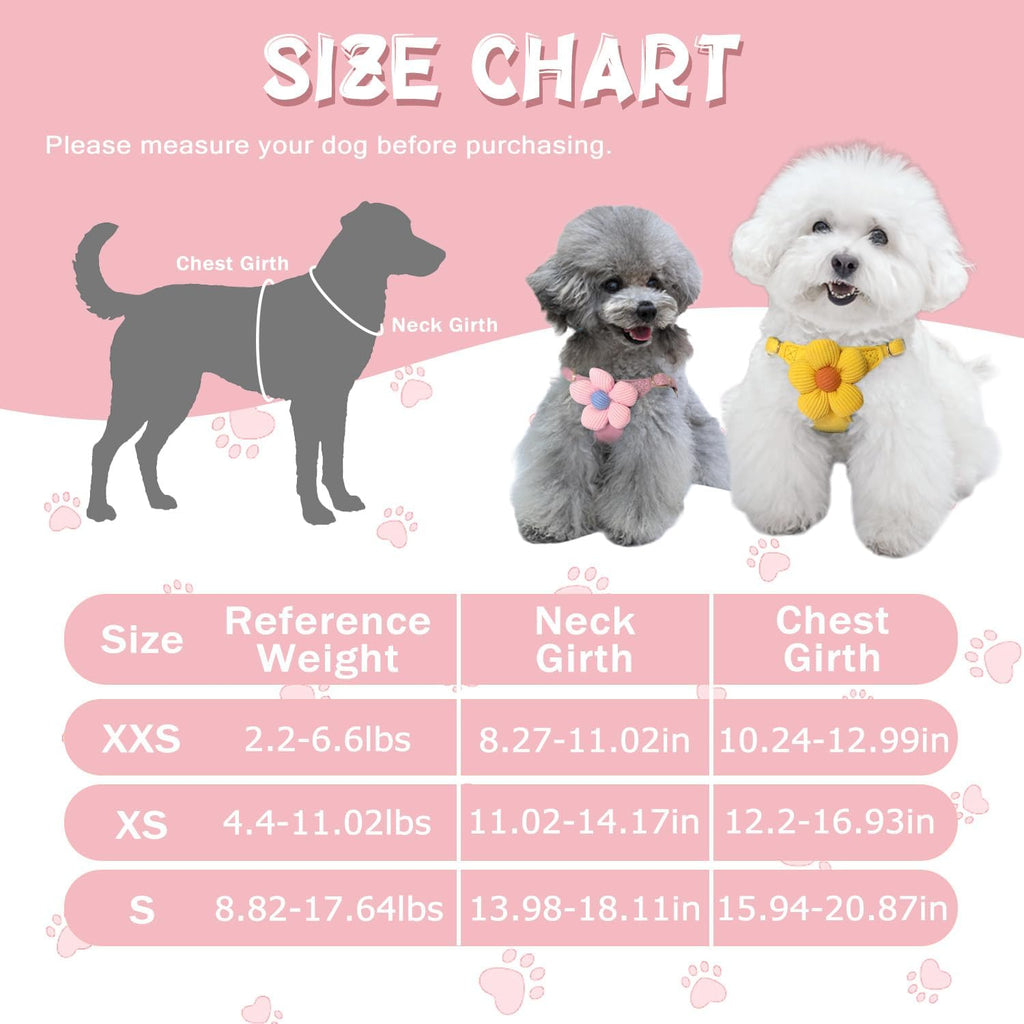 Guiding Star puppy harness showing the breathable mesh fabric texture