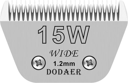 3 Pack 10# Detachable Pet Dog Grooming Ceramic Blades,Compatible with Andis,Oster A5,Wahl KM-10 Series,Size #10 Blade 1/16-Inch 1.5MM Cut Length - Image 10