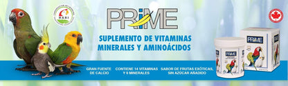 Hari Prime avian multi-vitamin powder supplement nutrition facts panel