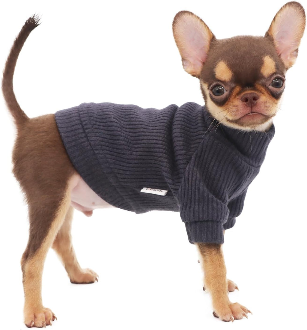 LOPHIPETS Small Dog Turtleneck Sweater for Teacup Chihuahua Yorkie Puppy Cat Clothes - Bright Light Pink, XS, 50% Rayon/30% Nylon/20% Polyester - Image 15