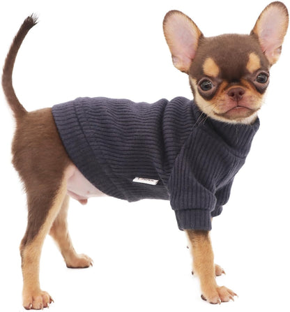LOPHIPETS Small Dog Turtleneck Sweater for Teacup Chihuahua Yorkie Puppy Cat Clothes - Bright Light Pink, XS, 50% Rayon/30% Nylon/20% Polyester - Image 15
