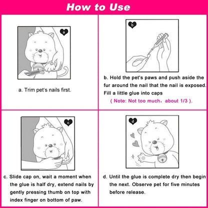 Premium imported USA pet grooming supplies for dog and cat nail care