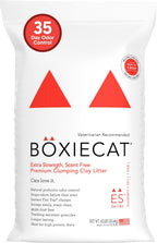 Boxie Unscented 30 Day Odor Control Clumping Clay Cat & Kitty Litter 16 lb, 99.9% Dust-Free, Hard Flat Top Clumps, No Fragrances No Fillers, Long-Lasting, Easy to Scoop - Image 11