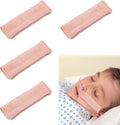 AJFHKJ Nasal Oxygen Cannula Cover in pink showing the soft satin texture for skin protection.