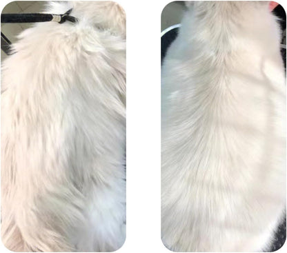 Professional deshedding accessory for long haired pets