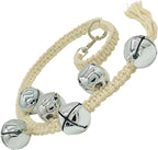 Dorui dog hanging doorbells silver large front view