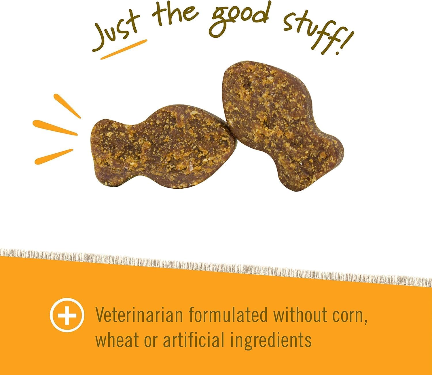 Pet Naturals hip and joint soft chews texture and size detail