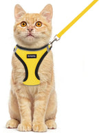 Rttochfy Cat Harness and Leash Set, Escape Proof Kitten Harness, Soft and Breathable Vest with Reflective Strip, Easy to Wear for Cats Walking and Traveling (Pink, S) - Image 13
