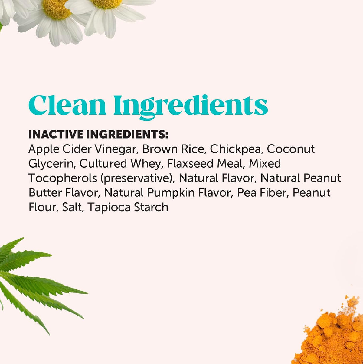Hemp Calming Dog Dental Sticks - Reduce Stress + Occasional Anxiousness with Melatonin + Hemp to Promote Calm, Reduce Plaque + Tartar, Fresh Breath Teeth Cleaning Treats (Pumpkin Peanut Butter, 30 Ct) - Image 9