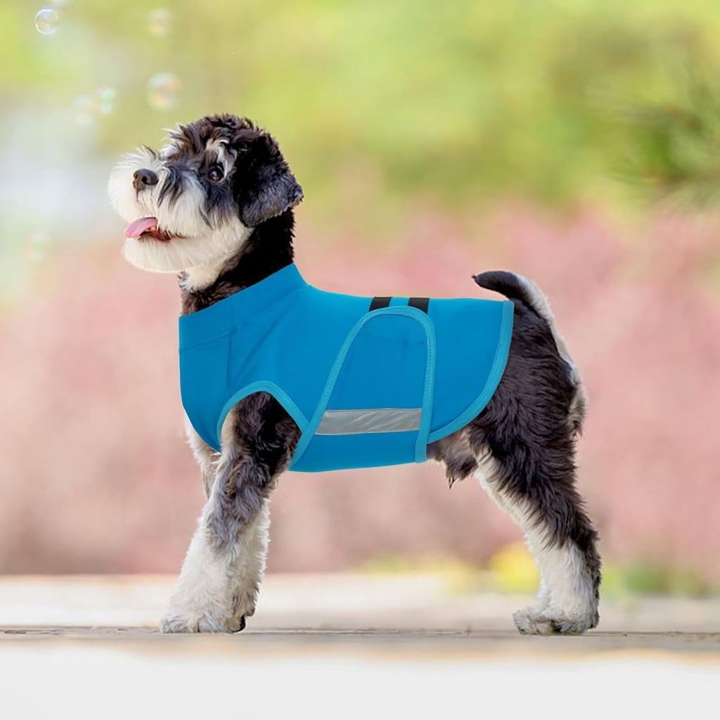 Size chart visual aid for Migohi anxiety relief coat