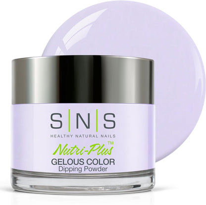 SNS Gelous Color Dipping Powder Lavender Mist front view
