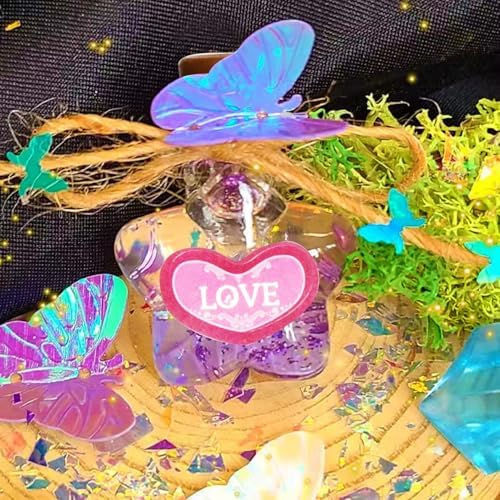 Tidaljam potion bottles and wizard wand set