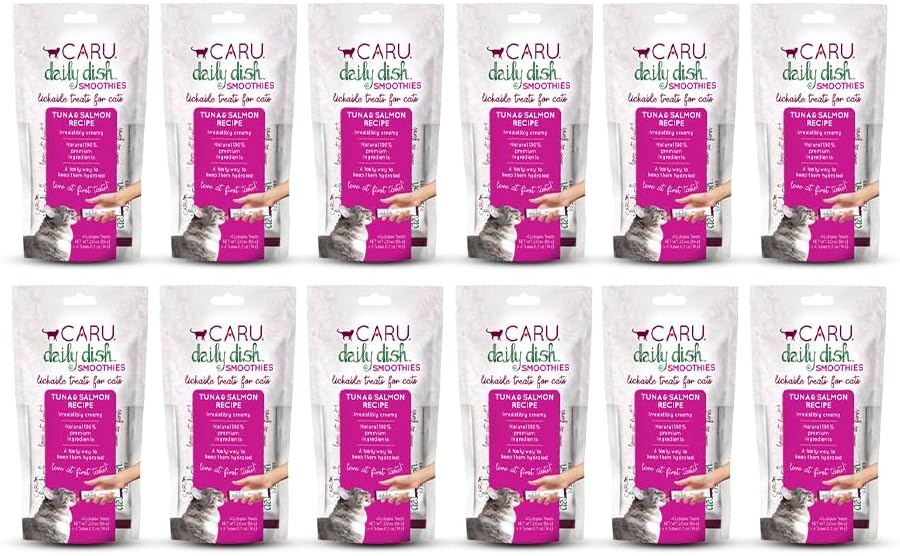 Caru - Daily Dish Chicken Smoothies - Lickable Treat for Cats - Supports Pet Hydration - Wet Cat Food/Meal Topper - Traceable Ingredients - Wheat, Corn & Soy Free - Non-GMO - 0.5 oz - 4 Tubes - Image 14