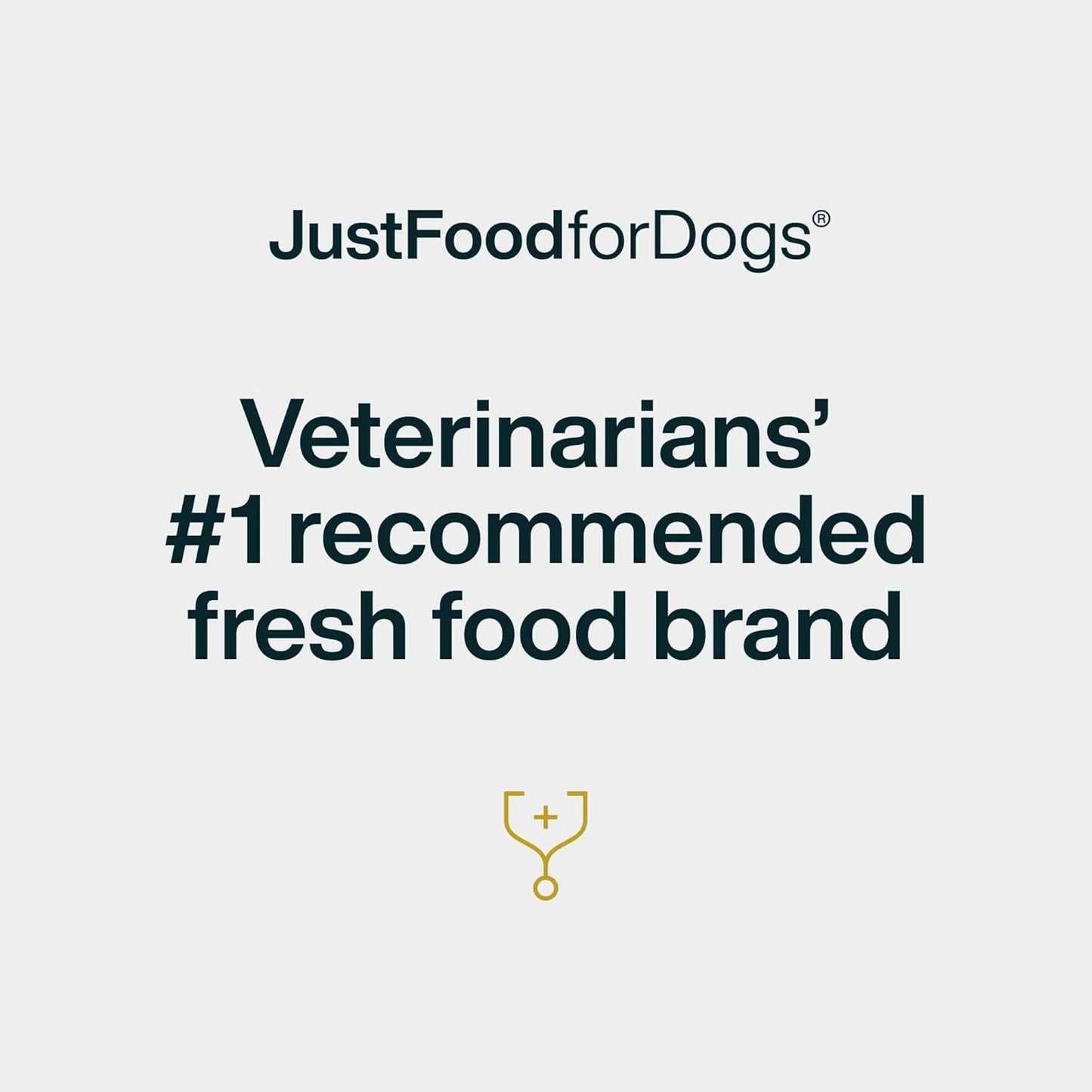 Side profile of JustFoodForDogs human grade dog treats bag