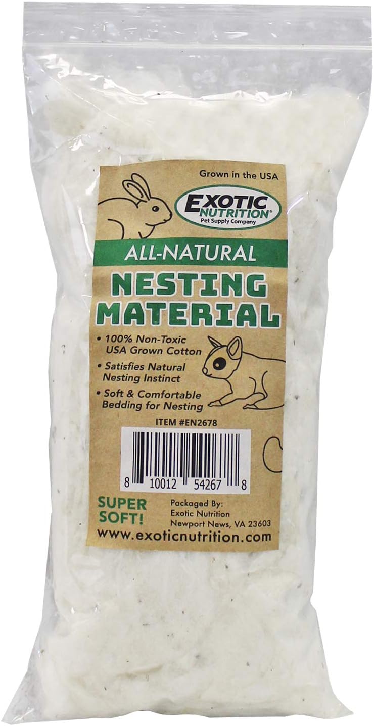 Authentic Exotic Nutrition animal bedding packaging details