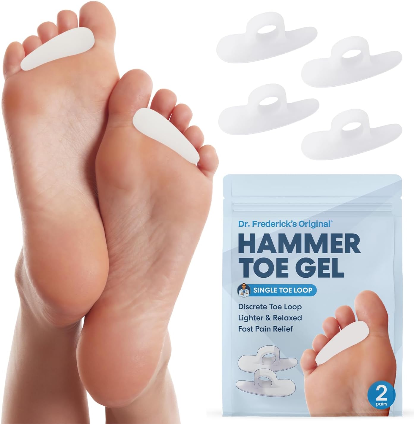Dr. Frederick's Original Hammer Toe Corrector Gels front view