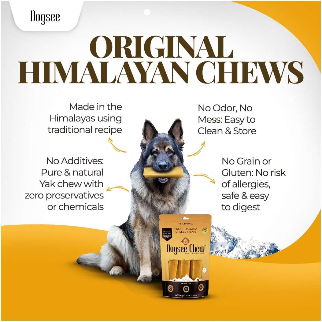 Dogsee premium high protein and calcium rich dental hygiene chew bars close up view