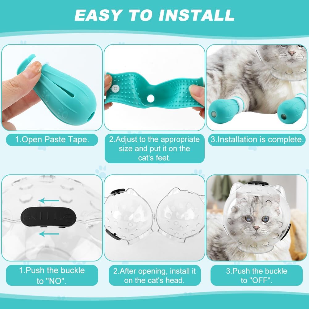 Detailed view of ventilation holes on cat grooming helmet