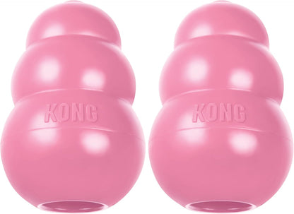 KONG Puppy - Natural Teething Rubber Chew Toy for Dogs - Stuffable Dog Toy for Extended Playtime - Chew & Fetch Toy for Puppies - for Small Puppies - Blue - Image 12