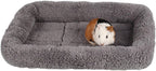 Enjoying kitten sleeping pad folded to highlight the convenient carry lanyard