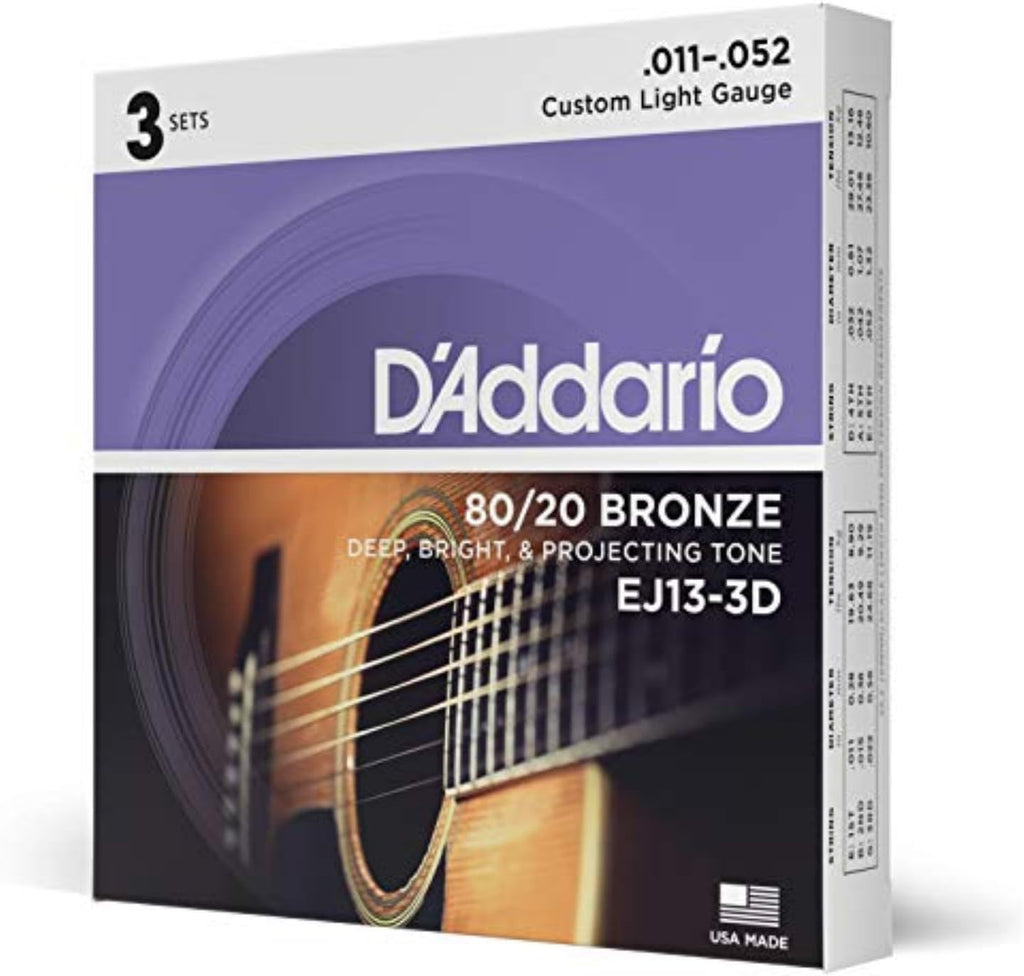 D'Addario Set Acoustic Guitar 80/20 Lite 12Str (EJ36) - Image 8