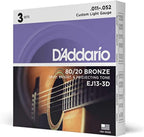 D'Addario Set Acoustic Guitar 80/20 Lite 12Str (EJ36) - Image 8