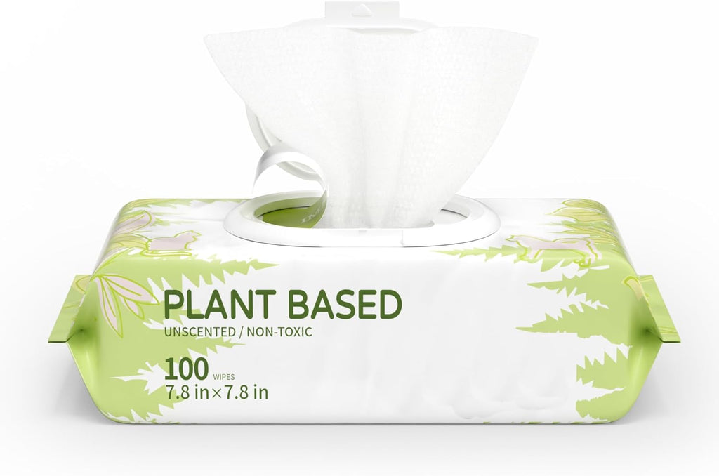 Immhabi deodorizing pet wipes for anal gland care