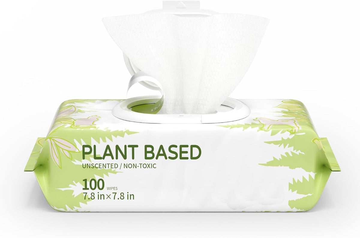 IMMHABI 400 Count Hypoallergenic Dog Wipes, Unscented Plant-Based Pet Wipes - Image 7